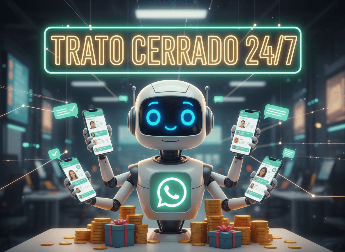 ¿Vendes o solo respondes? Descubre el Poder de la Automatización de WhatsApp para Cerrar Tratos 24/7